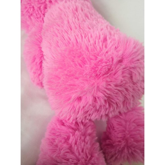 Animal Adventure Pink Bear Holding Red Heart approximately 11 in - Picture 6 of 8